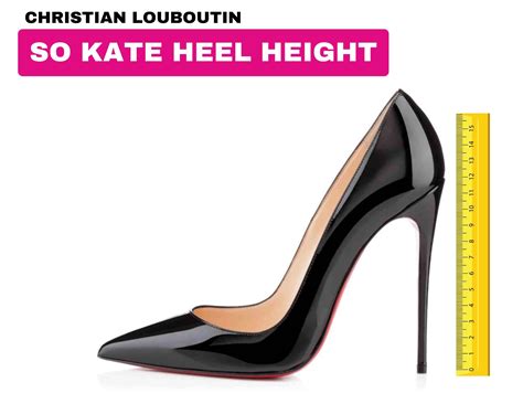 louboutin heel height